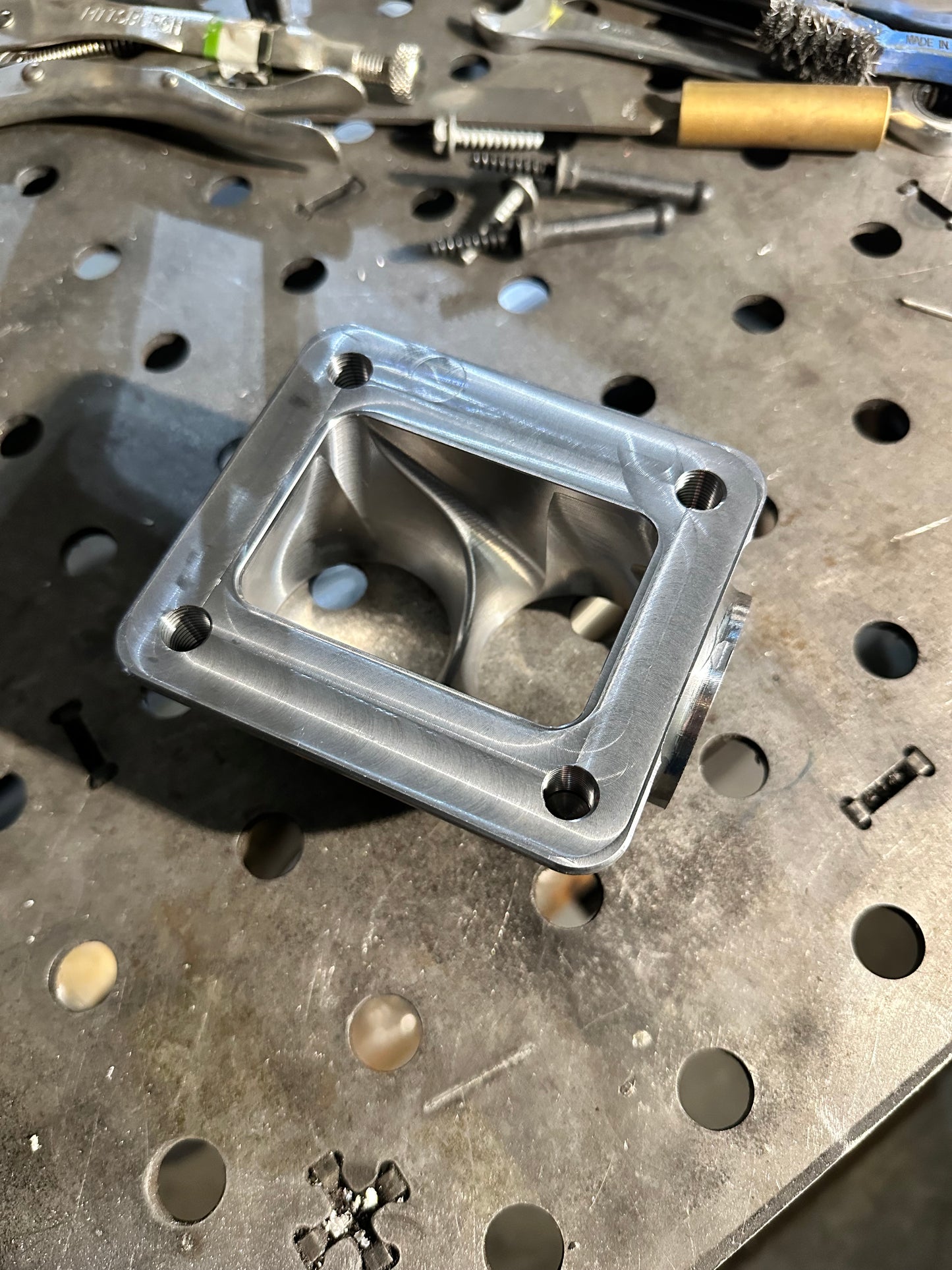 Dual 2 inch to T4 Turbo Collector