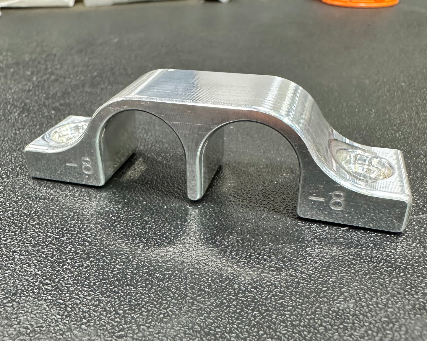 Dual AN8 Fuel Line Bracket - 3 Pack