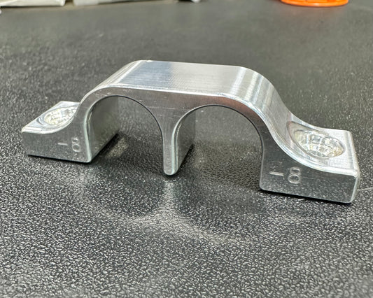 Dual AN8 Fuel Line Bracket - 3 Pack